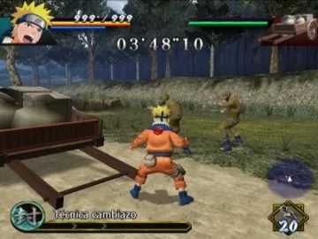 Naruto - Uzumaki Injeon (Korea) screen shot game playing